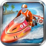 Logo of Powerboat Racing 3D android Application 