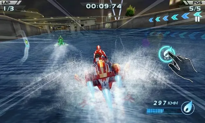 Powerboat Racing 3D android App screenshot 2